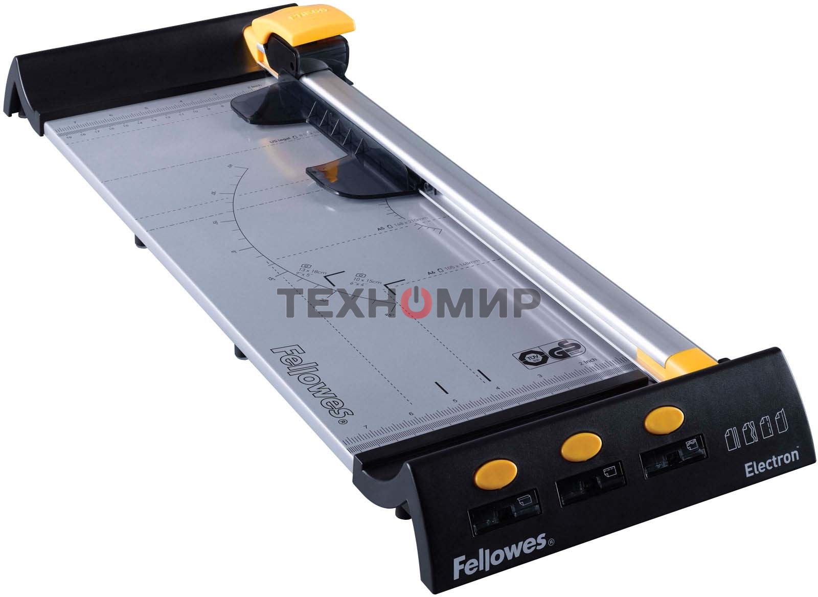 Резак дисковый Fellowes Electron A3 (FS-54105) A3/10лист./455мм/ручн.прижим