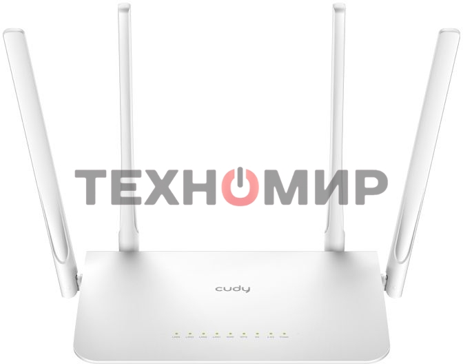 Роутер беспроводной Cudy WR1300 AC1200 10/100/1000BASE-TX/Wi-Fi белый