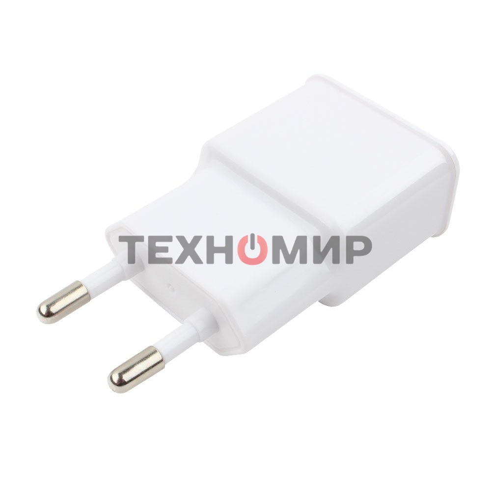 Сетевое зарядное устройство Cablexpert MP3A-PC-11 100/220V - 5V USB 2 порта, 2.1A, белый