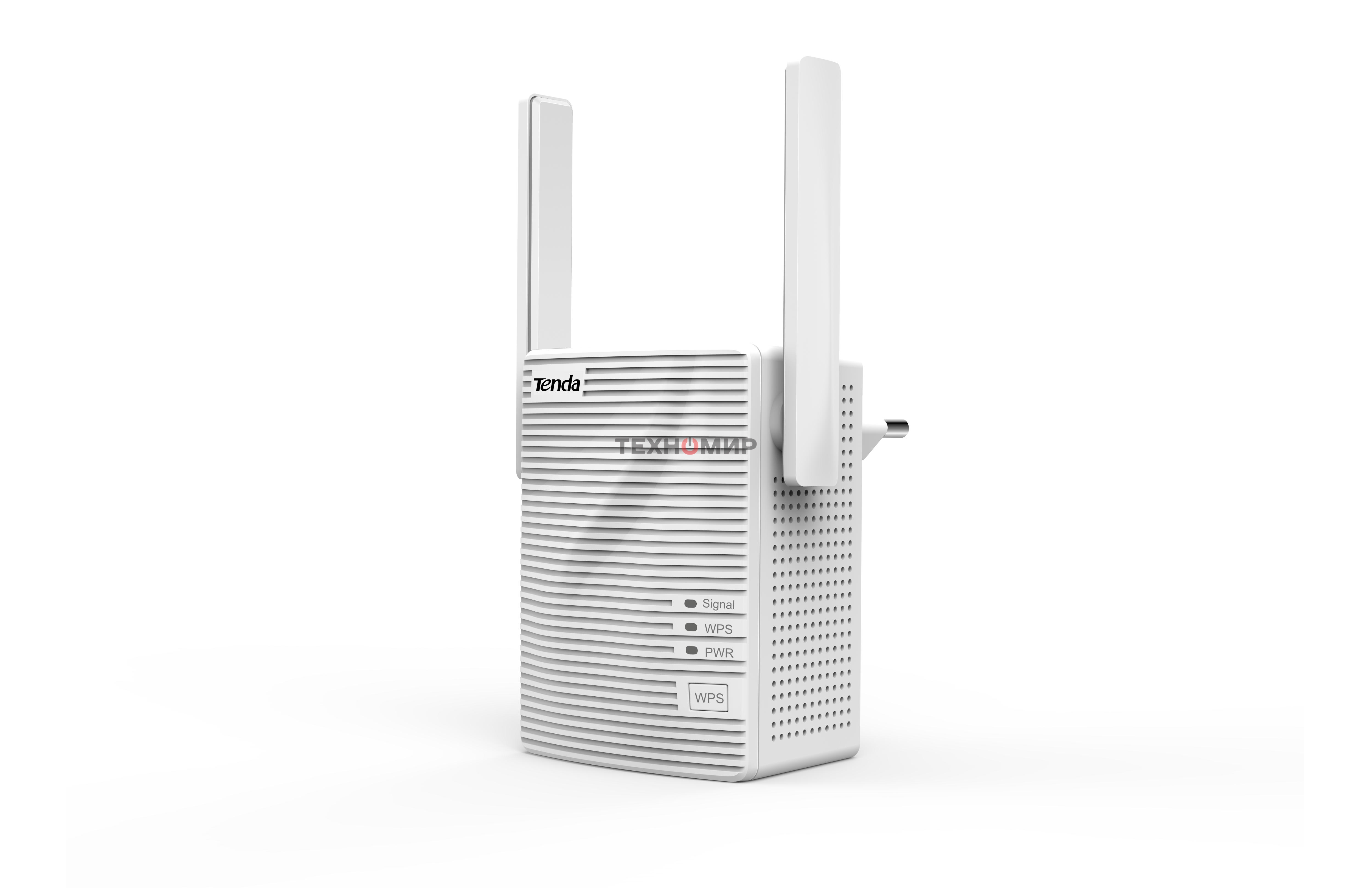 Повторитель сигнала Tenda A18 1200Mbps Wireless 11ac Wall Plugged Range Extender, 2.4G and 5G, 802.11a/b/g/n/ac, Range Extender button, Repeater mode