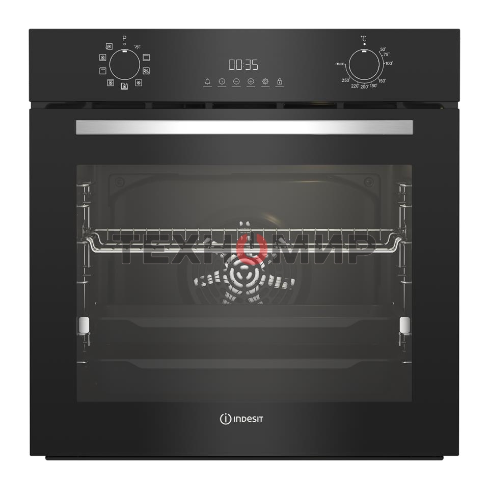 Духовой шкаф электрический Indesit IFE 4841 J BL черный