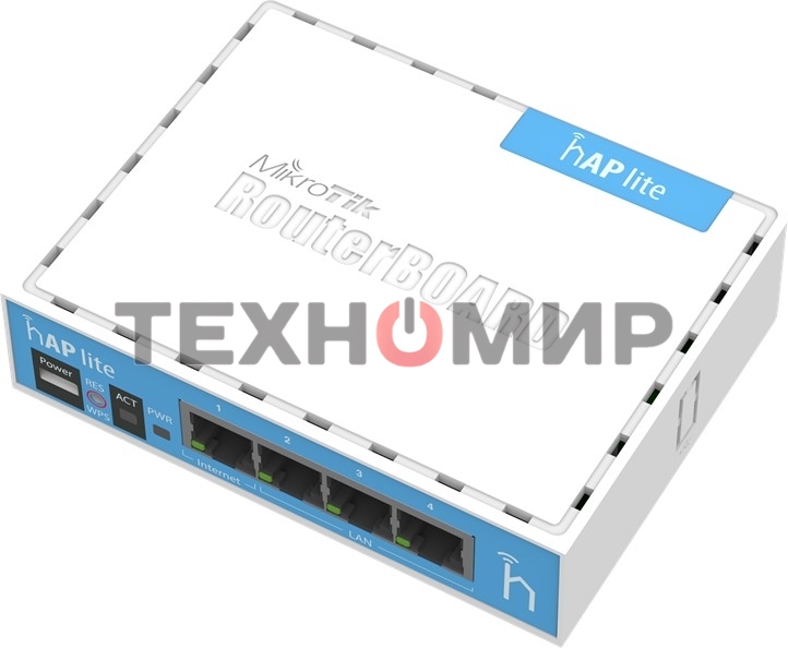 Беспроводной маршрутизатор Mikrotik RB941-2nD MikroTik RouterBOARD hAP lite