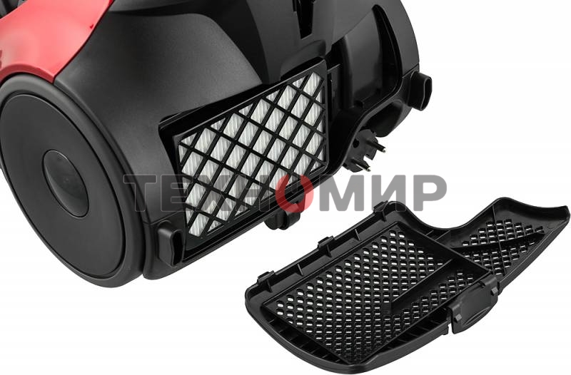 Пылесос Samsung VCC885HH3P красный, 430/2200 Вт, уборка сухая, пылесборник контейнер 2 л