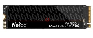 Накопитель SSD Netac NV7000-T, 1Tb, M.2 2280, PCIe 4.0 x4, NVMe, R/W 7300/6600, с радиатором