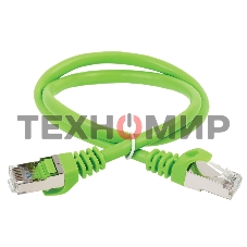 Коммутационный шнур ITK (патч-корд), cat.5e FTP, 3м, зеленый
