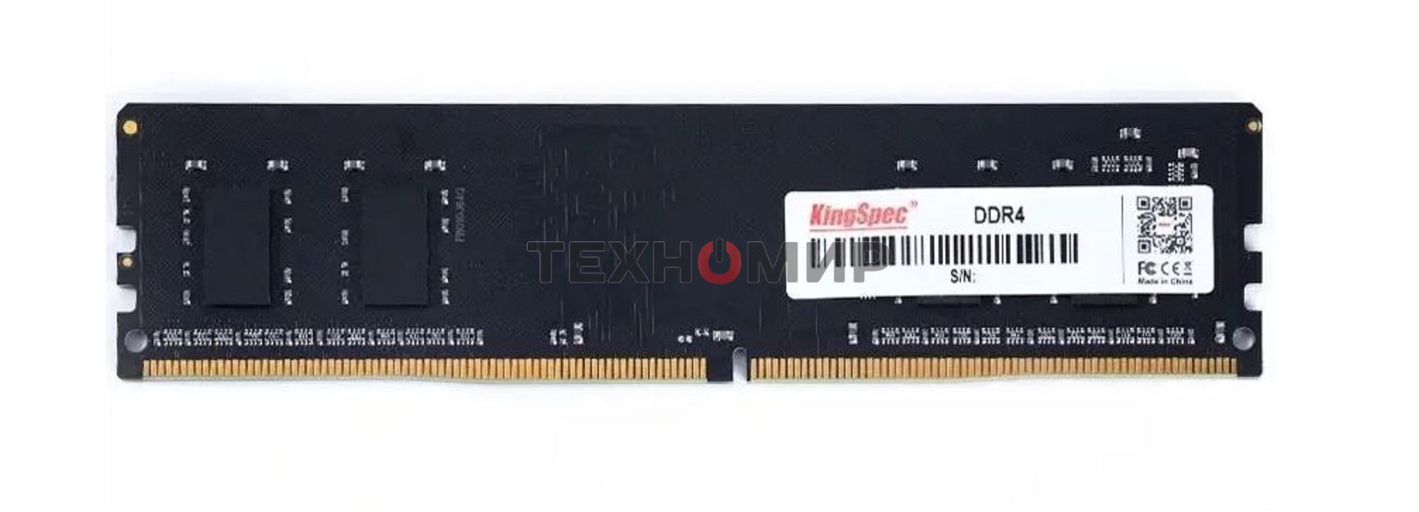 Оперативная память KingSpec, DDR4, 16GB (1x16GB), 3200MHz, CL17, DIMM