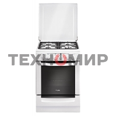 Плита газовая Gefest ПГ 6100-02 белый, конфорок 4 шт, духовка 52 л, 60 см x 85 см x 60 см