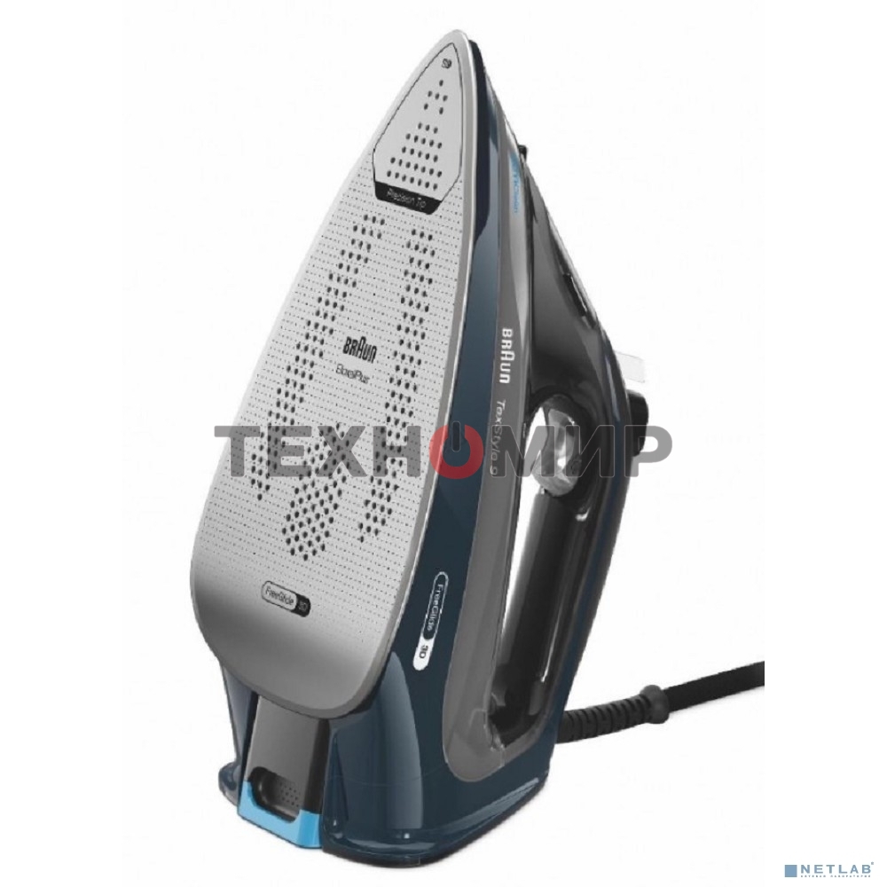 Утюг Braun SI9682DB 3200 Вт черный/синий