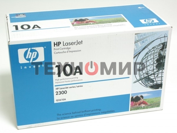 Картридж лазерный HP Q2610A черный для LaserJet 2300 (6 000 стр.)