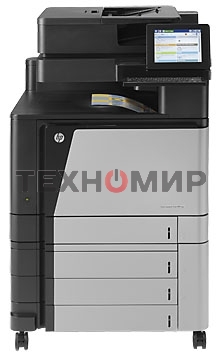 МФУ лазерное HP Color LaserJet Enterprise Flow M880z (A2W75A#B19), A3, цветной, печ. до 46 стр/мин., скан. до 70 стр/мин. (ч/б) 68 стр/мин. (цвет), 1200 x 1200 dpi (печать) 600x600dpi (скан.), USB, RJ-45