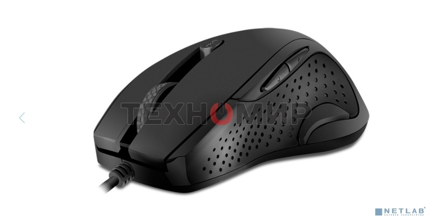 Мышь проводная SVEN RX-113 черный, 2000 dpi, USB, кнопки - 6