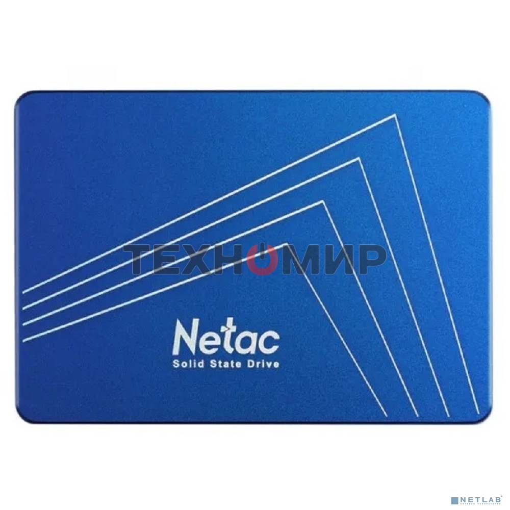 Накопитель SSD Netac N600S, 512Gb, SATA III, 2.5