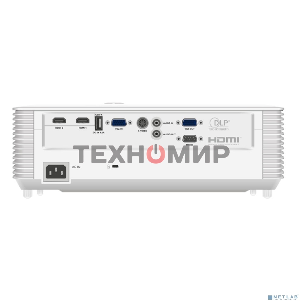 Проектор ScreenPlay INFOCUS SP224ST DLP, XGA, 3800 lm, 30 000:1, 0.62:1, 2xHDMI 1.4, VGA in/out, S-Video, 3.5mm in/out, USB-A, RS-232, лампа 15 000ч.(ECO mode), 10W, 27дБ, 2,9 кг, БЕЛЫЙ