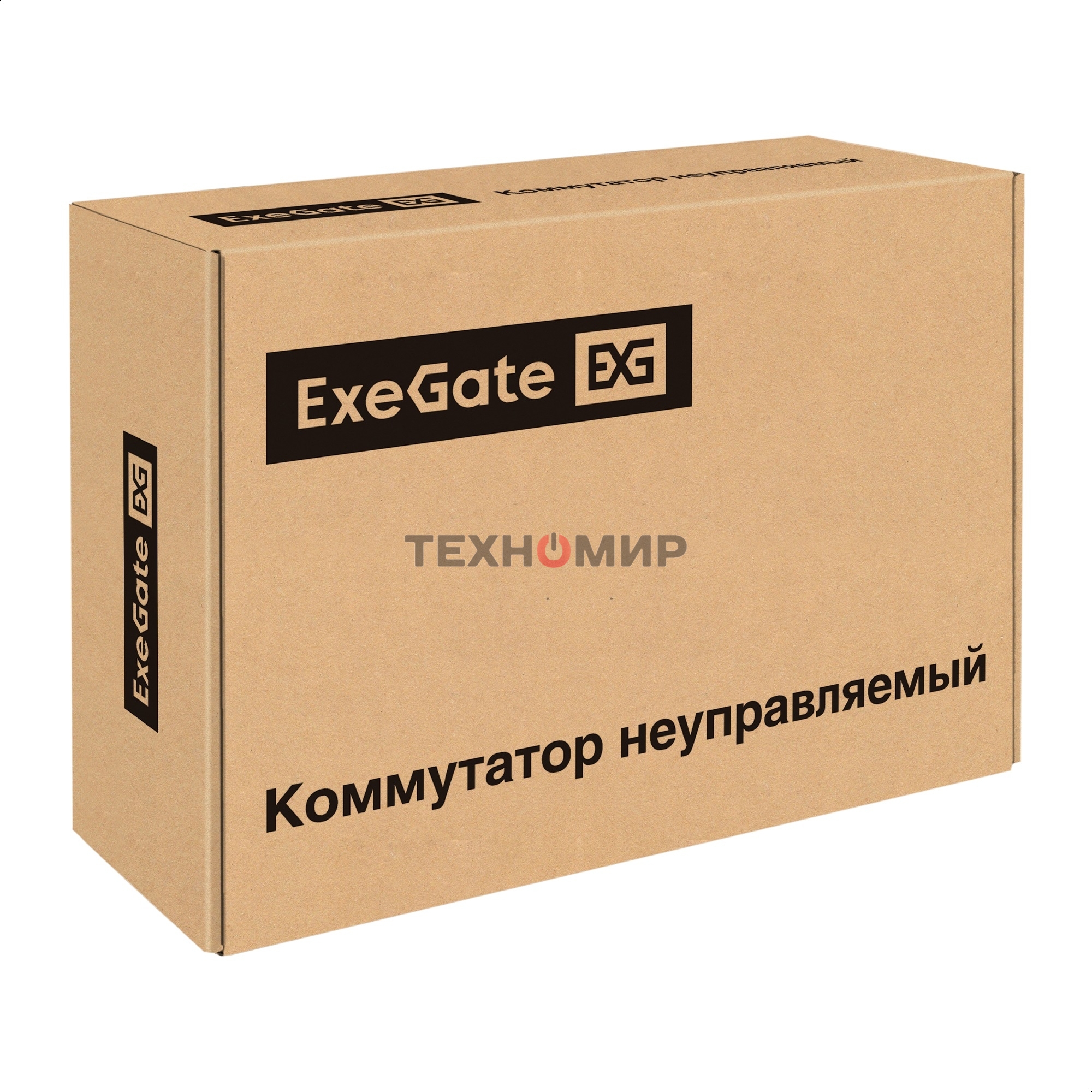 Коммутатор неуправляемый ExeGate EDGS-1010D.8PoE-120W (10-портовый гигабитный UTP 10/100/1000 Base-T: 8 портов IEEE 802.3af (PoE), мощность PoE: 15,4W, суммарно 120W, 2 порта RJ45 uplink, настенный/настольный, металлический корпус)