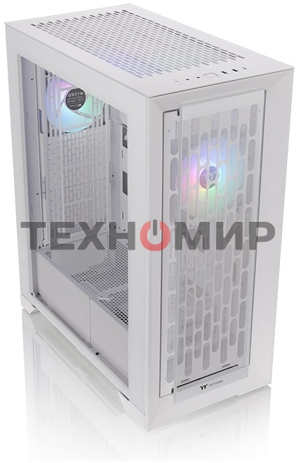 Компьютерный корпус Thermaltake CTE T500 TG ARGb белый без БП ATX 3x140мм 2xUSB 3.0 1xUSB3.1 audio bott PSU