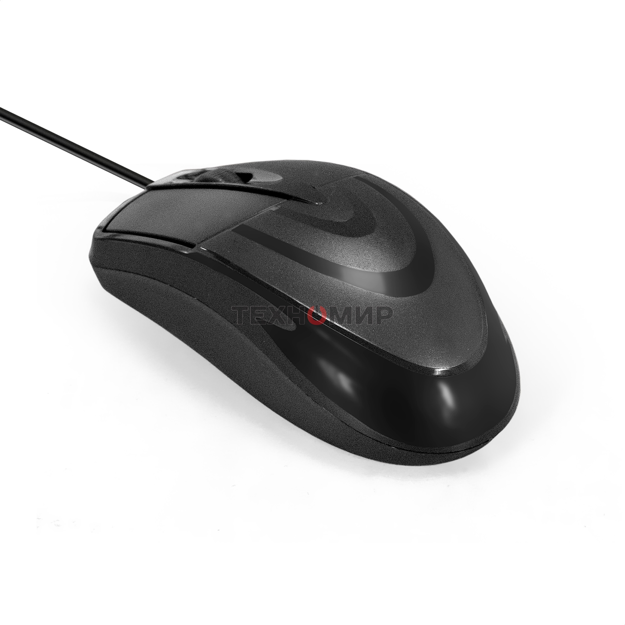 Мышь проводная ExeGate Professional Standard SH-8025 OEM черный, 1000 dpi, USB, кнопки - 3