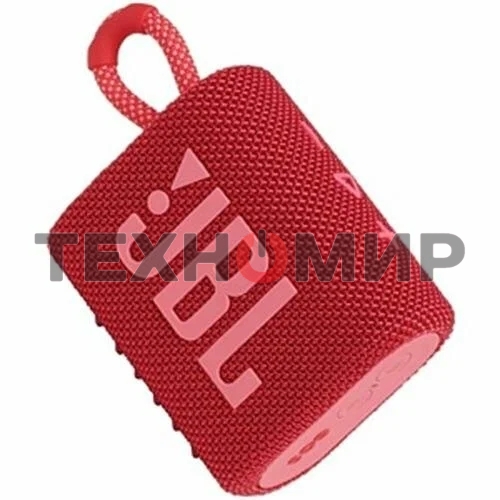Портативная акустика JBL GO 3, красный