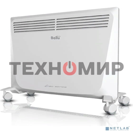 Конвектор электрический Ballu Enzo BEC/EZMR-500 белый, 500 Вт, 8 м2, термостат