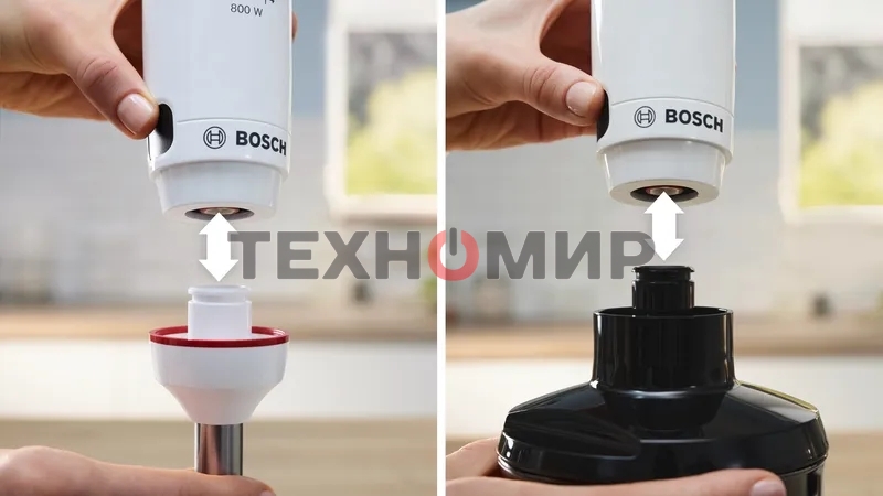 Блендер погружной Bosch MSM4W421 800 Вт, белый