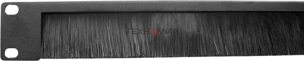 Горизонтальный кабельный органайзер со щеткой, 19