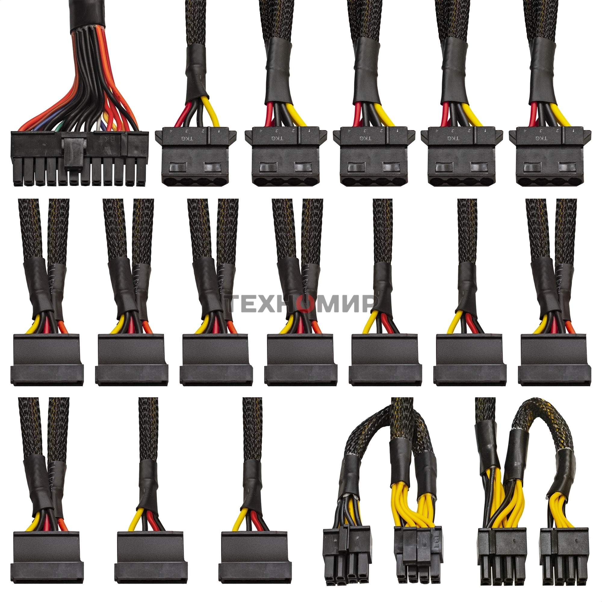 Блок питания серверный 1000W ExeGate ServerPRO-1000ADS (ATX, APFC, КПД 82% (80 PLUS), 2x8см fans, 24pin, 2x(4+