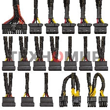 Блок питания серверный 1000W ExeGate ServerPRO-1000ADS (ATX, APFC, КПД 82% (80 PLUS), 2x8см fans, 24pin, 2x(4+