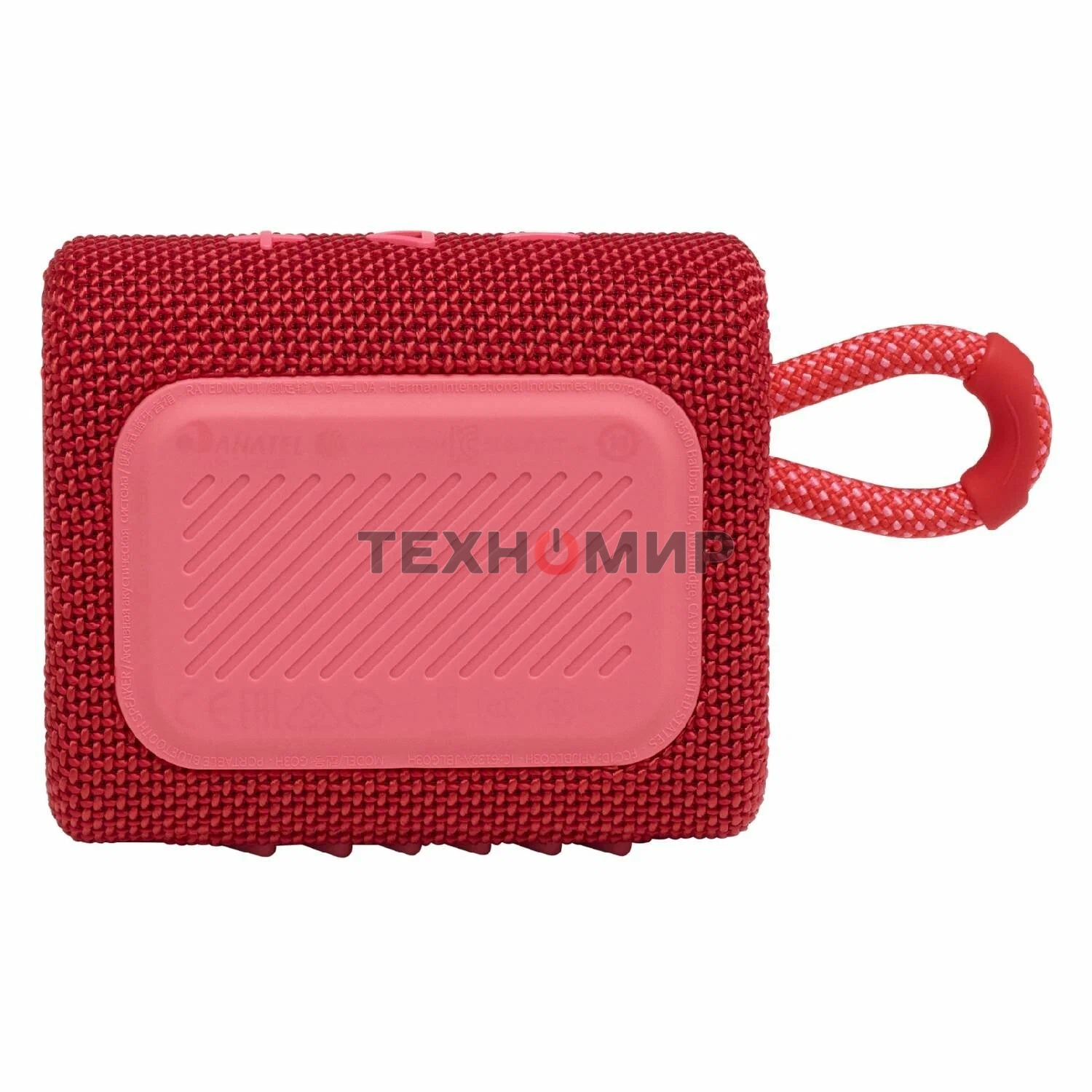 Портативная акустика JBL GO 3, красный