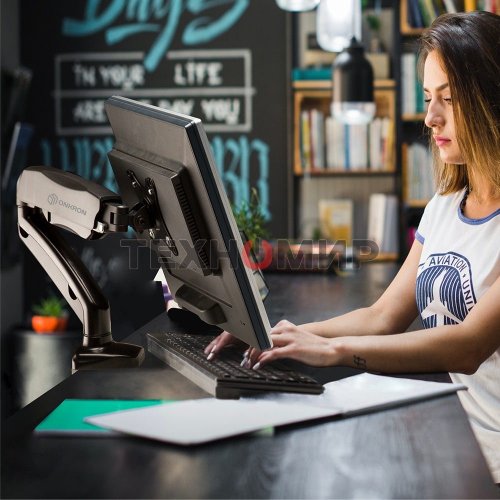 Кронштейн (держатель) ONKRON G80 для монитора 13