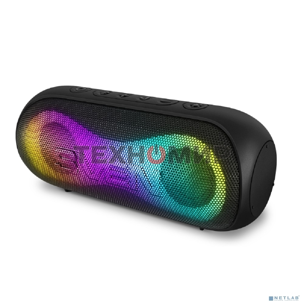 Портативная акустика Sven PS-165, черный (16 Вт, Waterproof (IPx6), TWS, Bluetooth, microSD, 3000мА*ч)