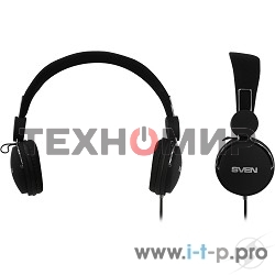 Наушники SVEN AP-320M черный микрофон