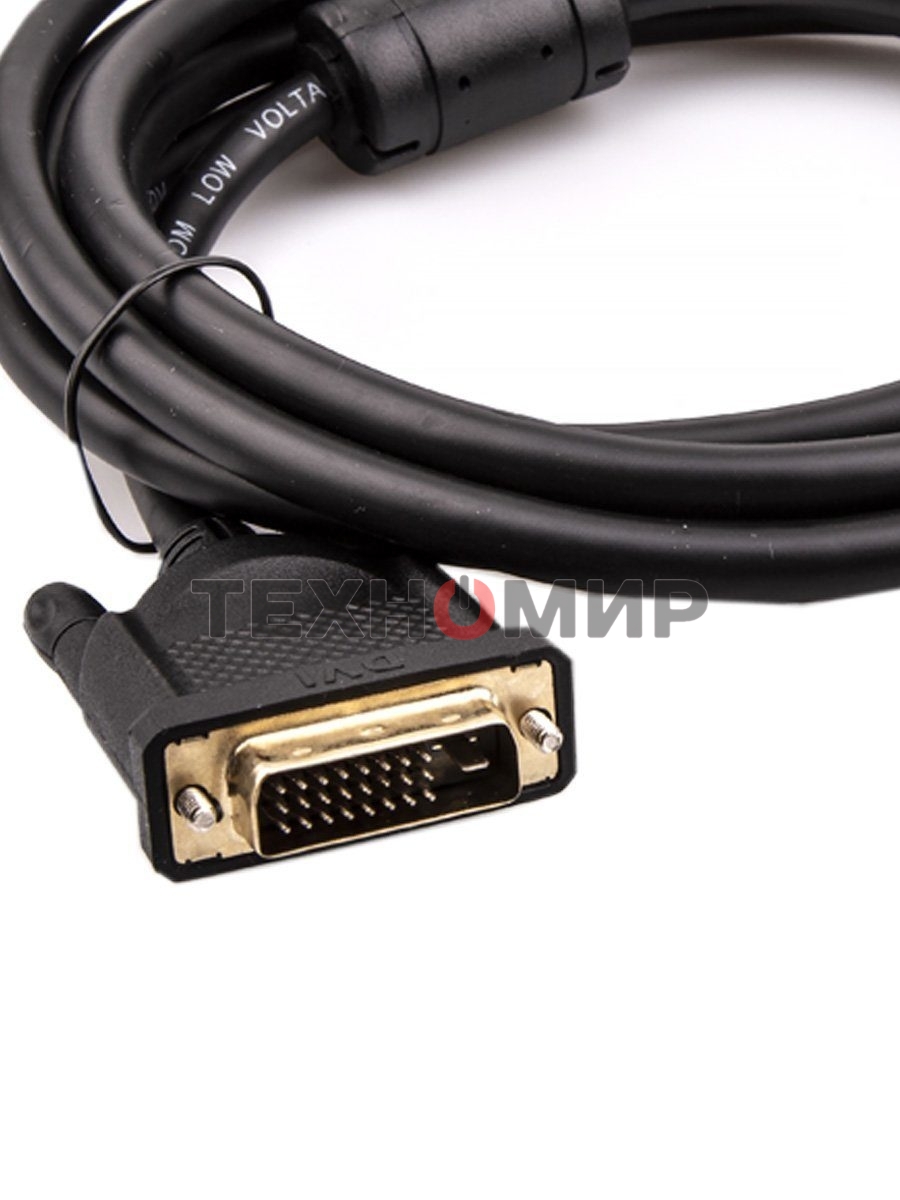 Кабель HDMI AM/DVI(24+1)M, 7.5м, CU, 1080P@60Hz, 2F, VCOM CG484GD-7.5M