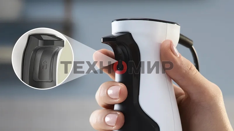 Блендер погружной Bosch MSM4W421 800 Вт, белый