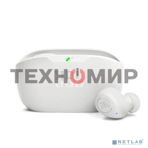 Гарнитура JBL Bluetooth WAVE BUDS белый JBLWBUDSWHT