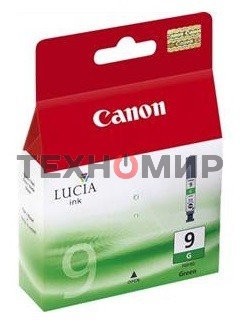 Картридж струйный Canon PGI-9G (1041B001) зеленый (14 мл.) для Canon Pixma 9500 (Mark II)