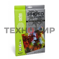 Фотобумага Cactus CS-GA413050 A4/130г/м2/50л. глянцевая для струйной печати