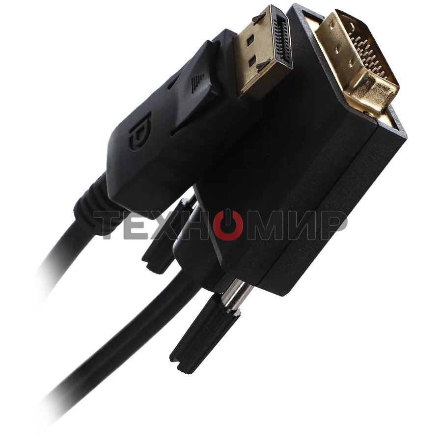 Кабель-переходник DisplayPort---DVI_M/M 1,8м Telecom TA668-1.8M