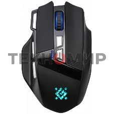 Мышь беспроводная Defender Knight GM-885 черный, 3200 dpi, радиоканал, USB, кнопки - 8