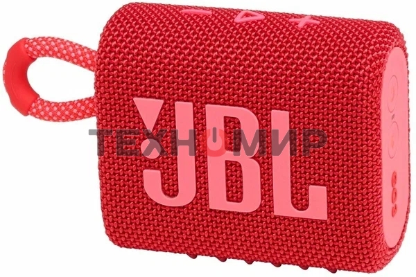 Портативная акустика JBL GO 3, красный