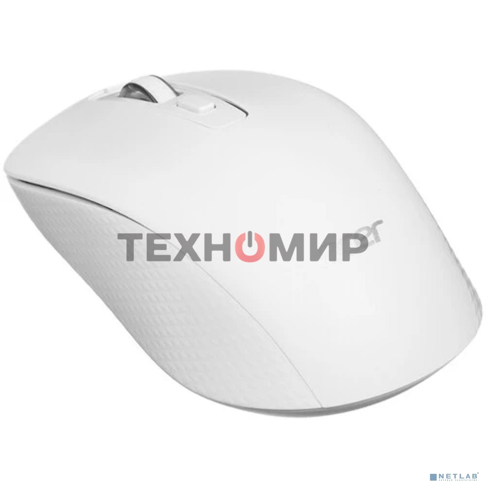 Мышь беспроводная Acer OMR309 белый, 1600 dpi, радиоканал, USB, кнопки - 4