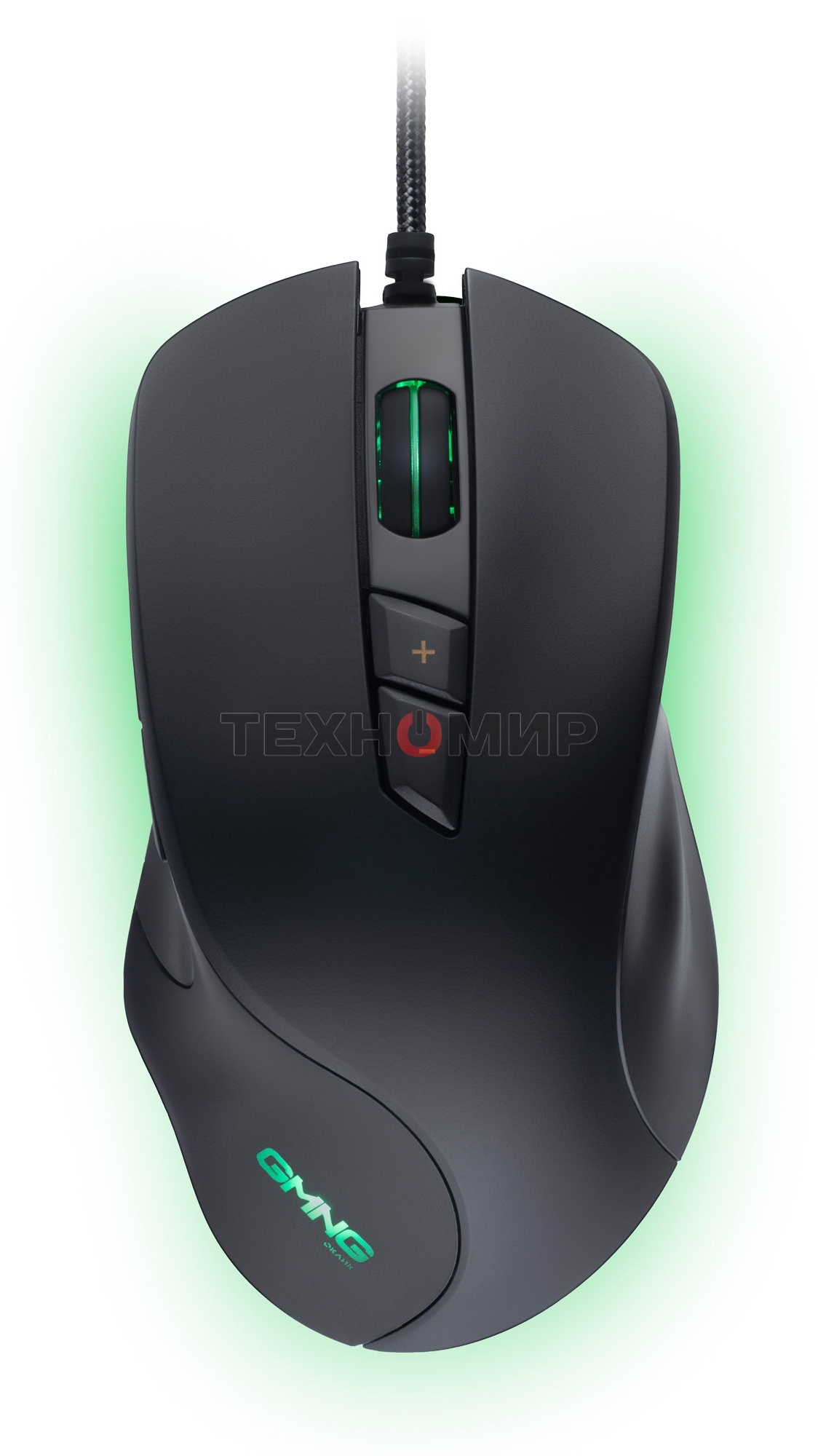 Мышь проводная GMNG 940GM черный, 12800 dpi, USB, кнопки - 7