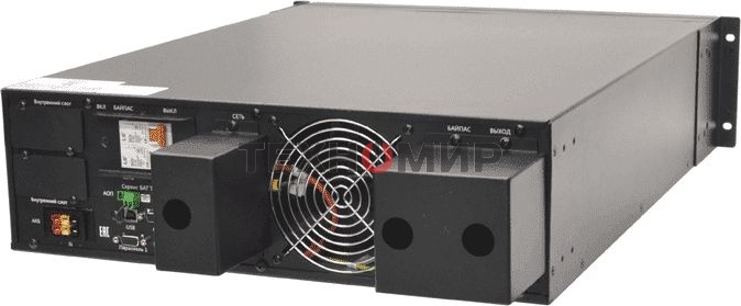 Источник бесперебойного питания онлайн СИПБ10КД.9-11/БПС двойного преобразования 10 кВА для 19ти дюймовой стойки