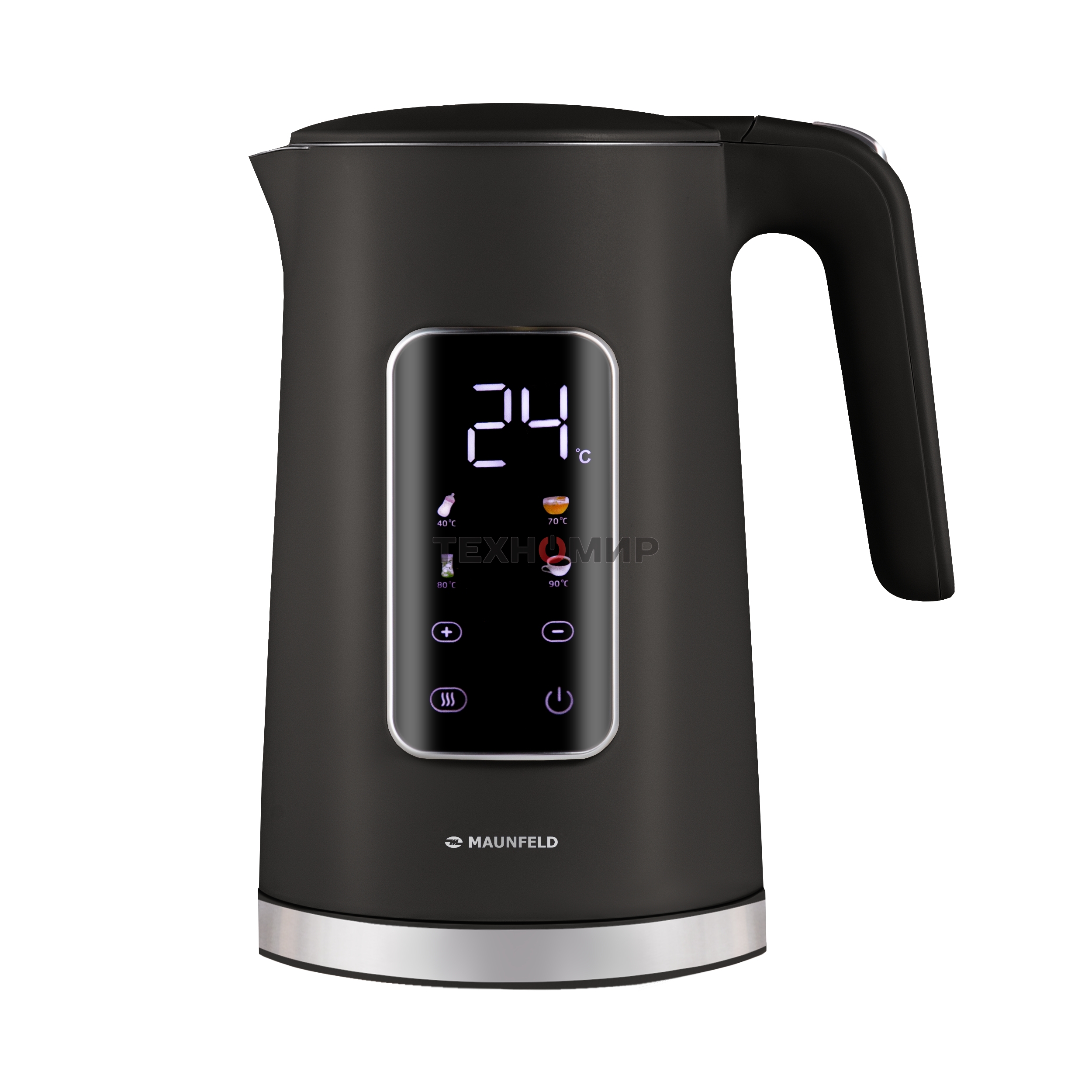Чайник электрический Maunfeld MGK-635DBK черный, 1.7 л, 2200 Вт