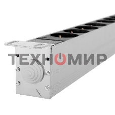 Блок распределения питания Rem R-32-2X(10C13-5C19-A-AM)-1420 верт.размещ. 10xC19 20xC13 базовые 2x16A клеммная колодка