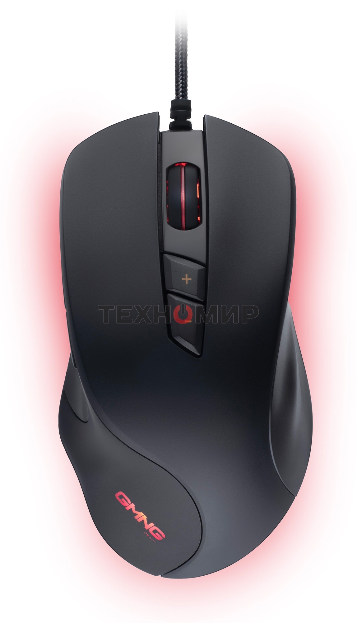 Мышь проводная GMNG 940GM черный, 12800 dpi, USB, кнопки - 7