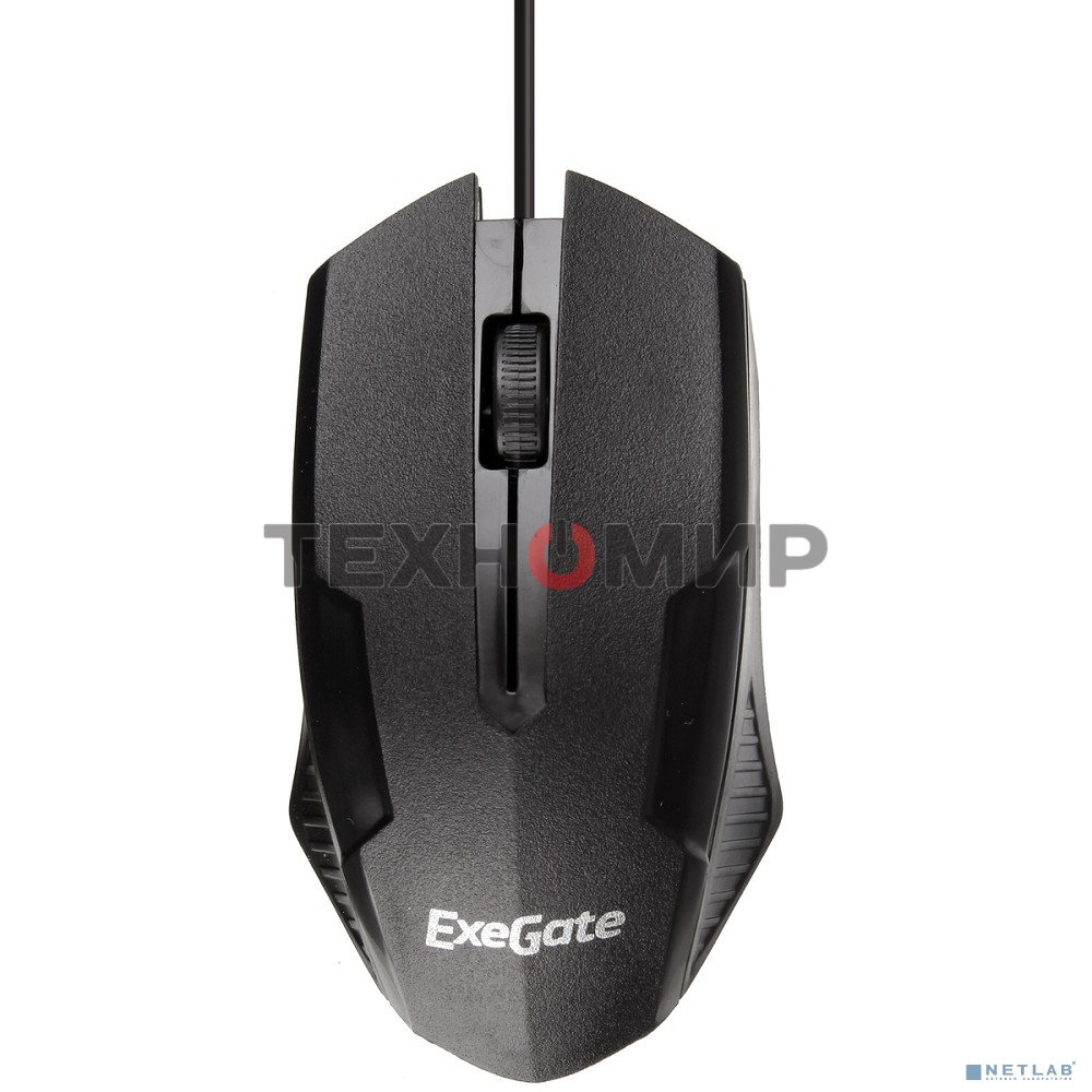 Мышь проводная ExeGate Professional Standard SH-9025L2 черный, 1000 dpi, USB, кнопки - 3