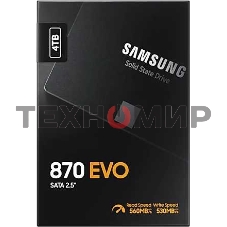 Накопитель SSD Samsung 4Tb 870 EVO, V-NAND, 2.5