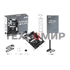 Материнская плата ASUS PRIME B650-PLUS WIFI, AM5, AMD B650, 4xDDR5, 4xSATA, 2xM.2, 1xPCIe 4.0 x16, 2xPCIe 4.0 x1, 1xDP, 1xHDMI, 1x2.5Gb LAN, Wi-Fi 6E, Bluetooth 5.3, 4xUSB-A 10Gbps, 2xUSB-A 5Gbps, 2xUSB-A 2.0, 5x3.5 мм, 7.1, ATX