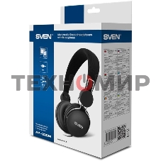 Наушники SVEN AP-320M черный микрофон