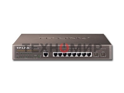 Коммутатор TP-Link SMB TL-SG3210 JetStream 8-Port Gigabit L2 Lite Managed Switch with 2 SFP Slots