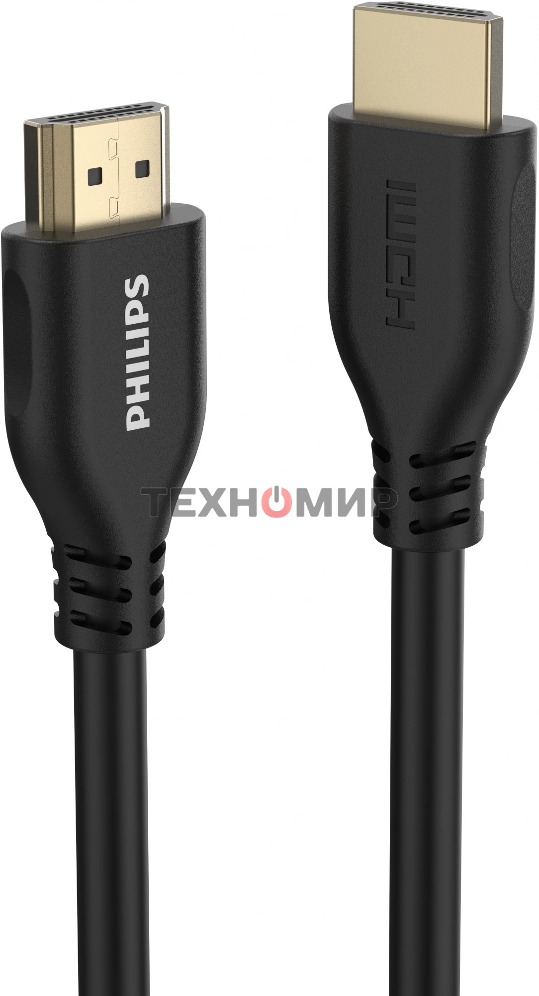Кабель аудио-видео Philips 4K 30 Гц Full HD HDMI (m)/HDMI (m) 1.5м. позолоч.конт. черный